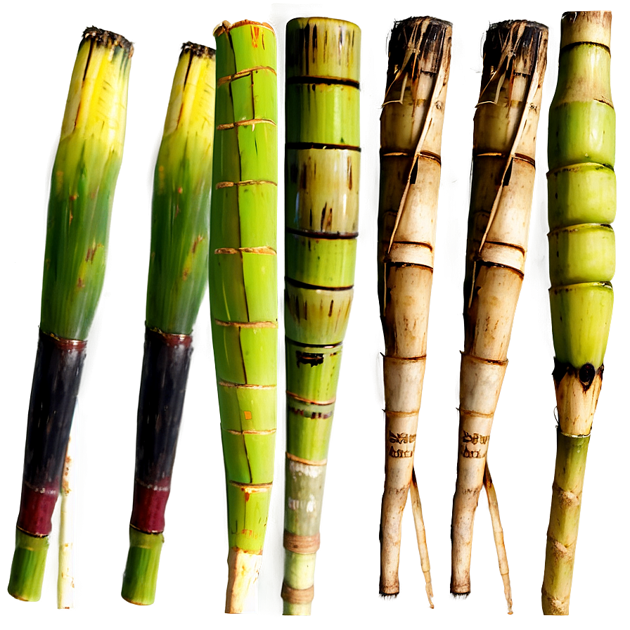 Fresh Cut Sugarcane Selection Png Tws41 PNG Image