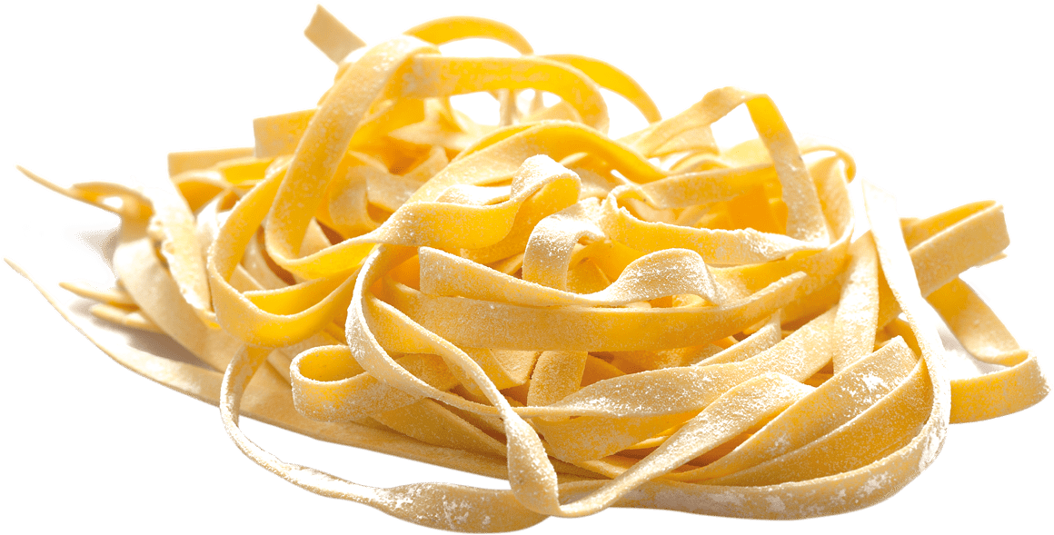 Fresh Fettuccine Pasta No Background PNG Image