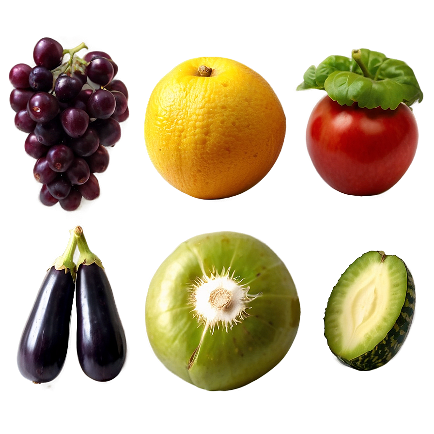 Fresh Fruits And Vegetables Picture Png 1 PNG Image