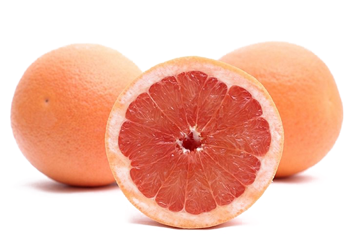 Fresh Grapefruit Halvesand Whole PNG Image