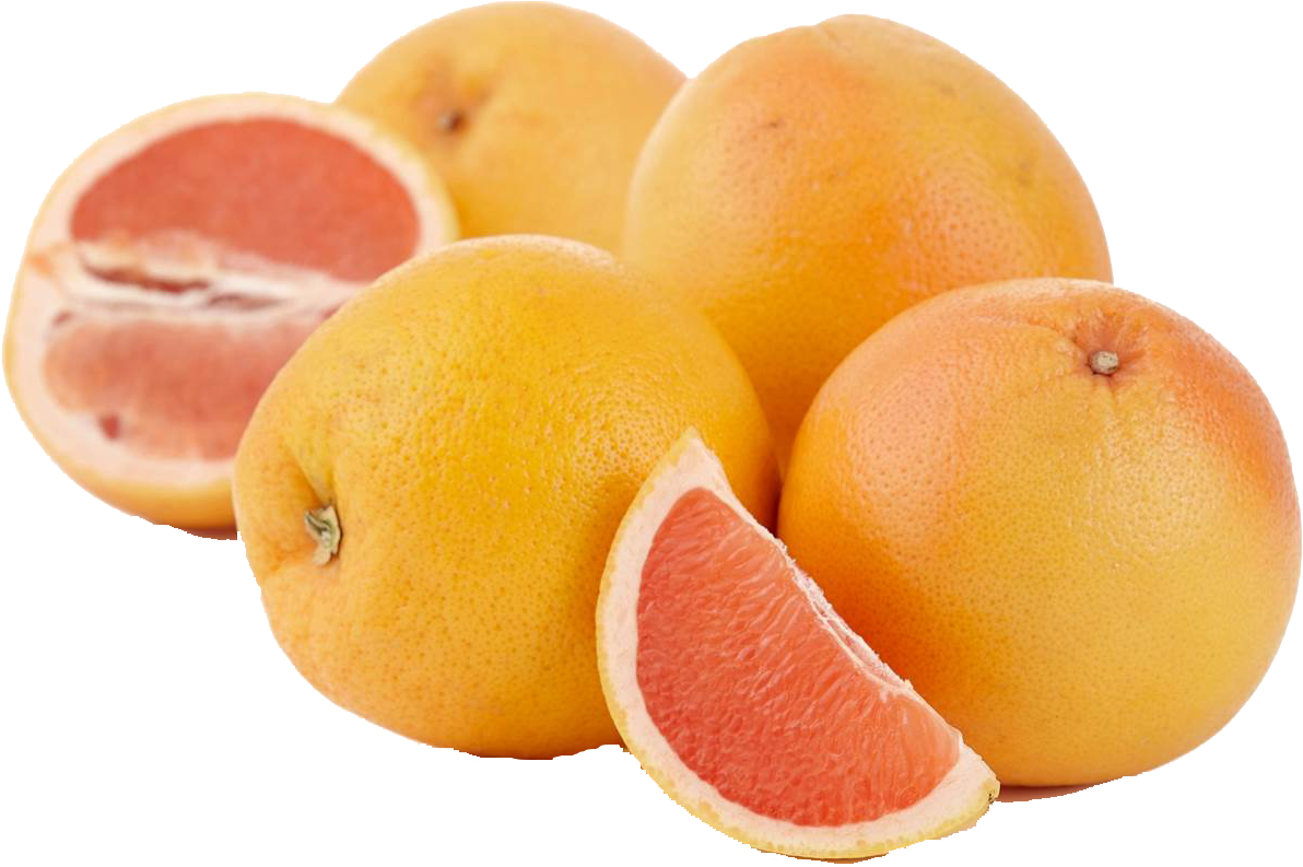 Fresh Grapefruit Selection PNG Image