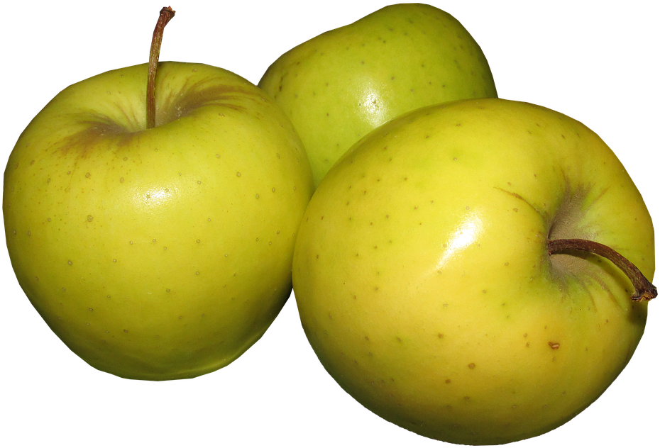 Fresh Green Apples Transparent Background PNG Image