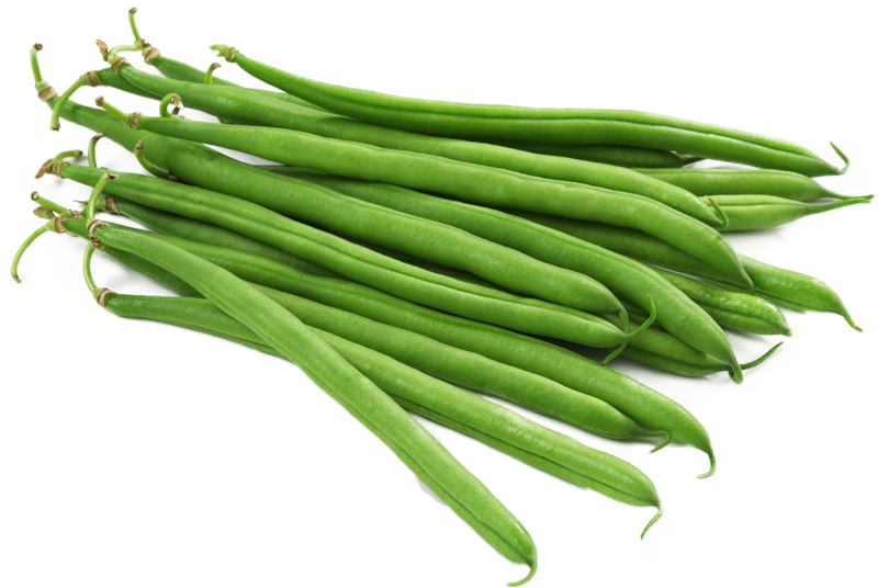 Fresh Green Beans Isolated.png PNG Image