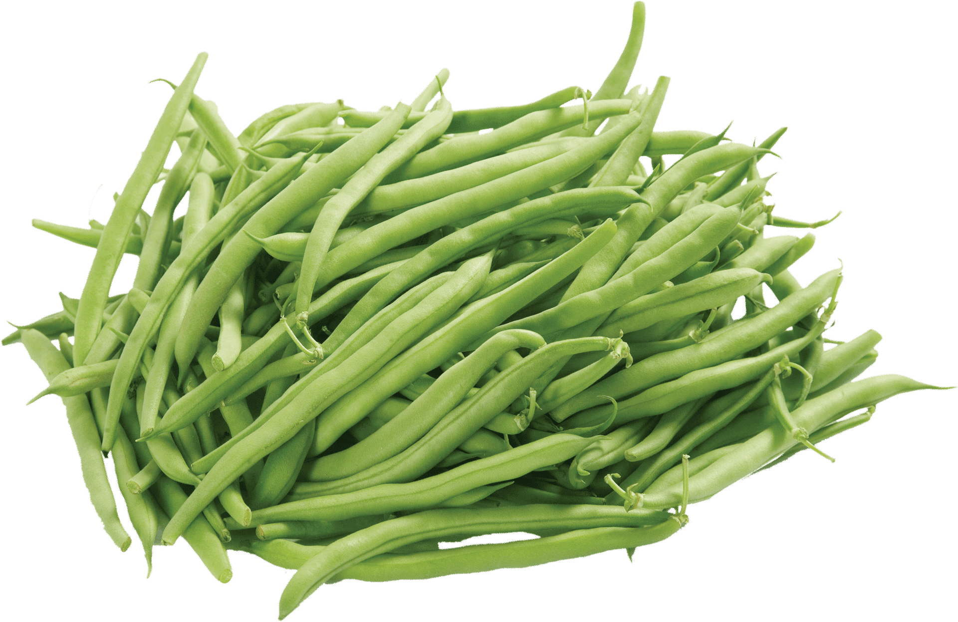 Fresh Green Beans Pile.png PNG Image