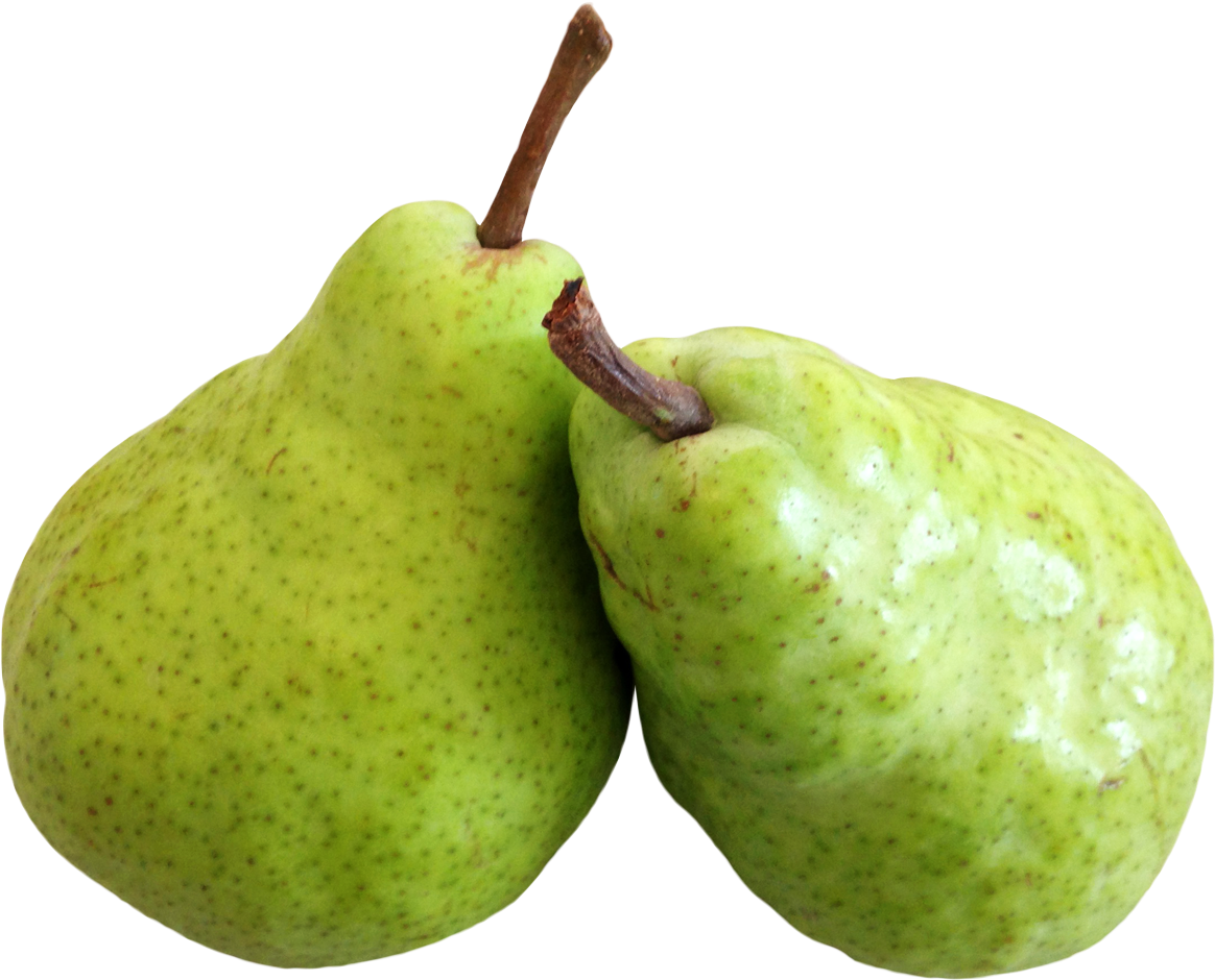 Fresh Green Pears PNG Image