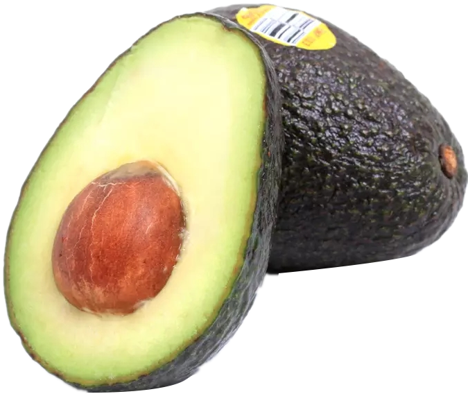 Fresh Halved Avocado With Pit PNG Image