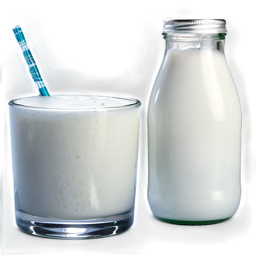 Fresh Milk Glass Png Uhq4 PNG Image