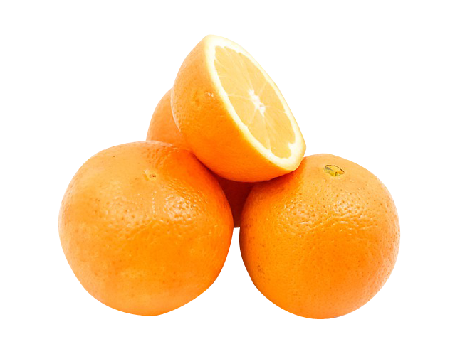 Fresh Oranges Stacked PNG Image