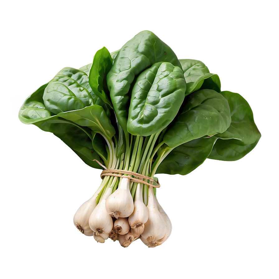 Fresh Organic Spinach Bunch Png 8 PNG Image