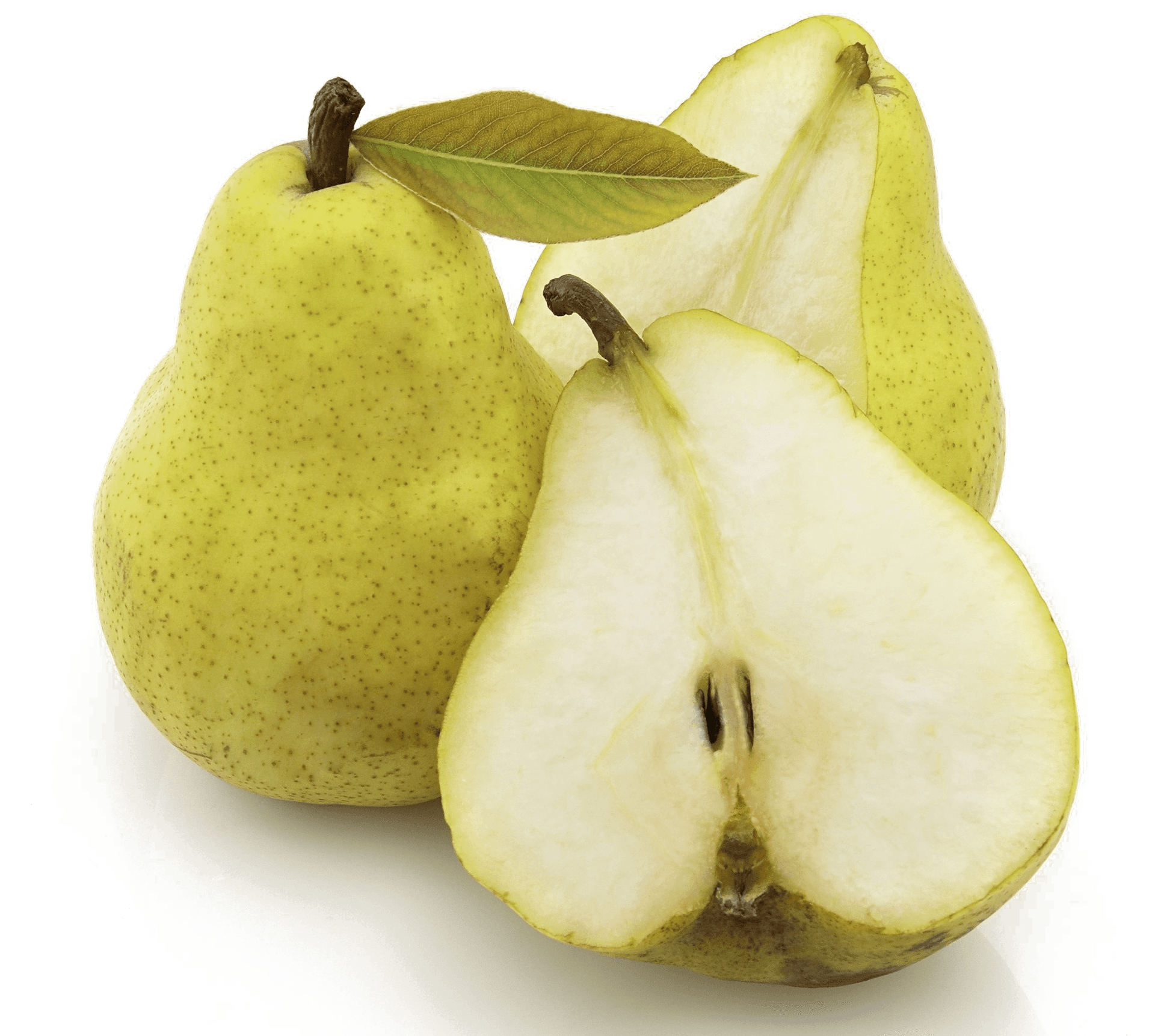 Fresh Pearsand Sliced Half PNG Image