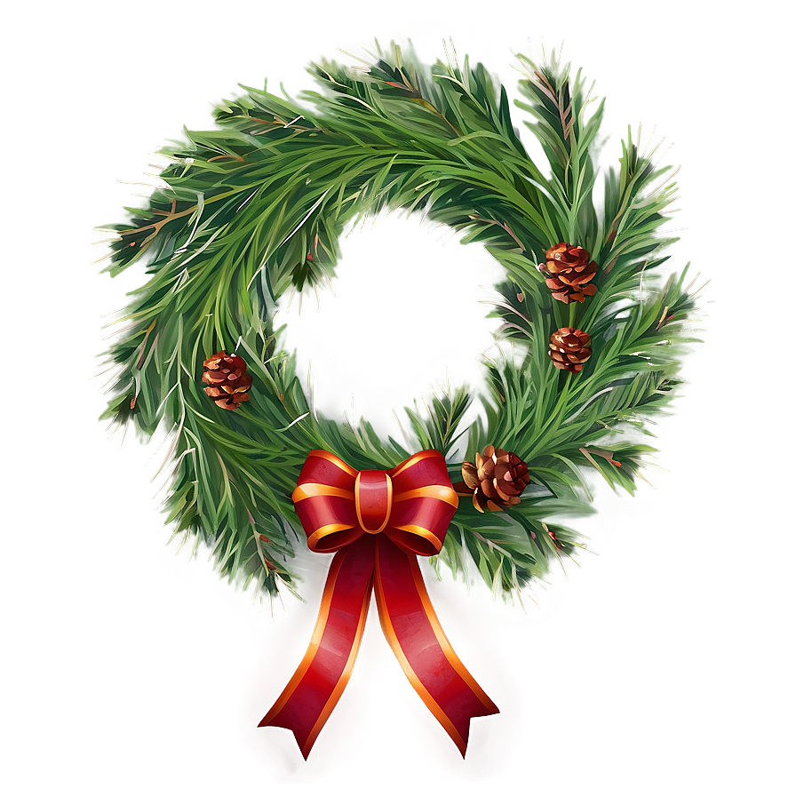 Fresh Pine Wreath Png 99 PNG Image