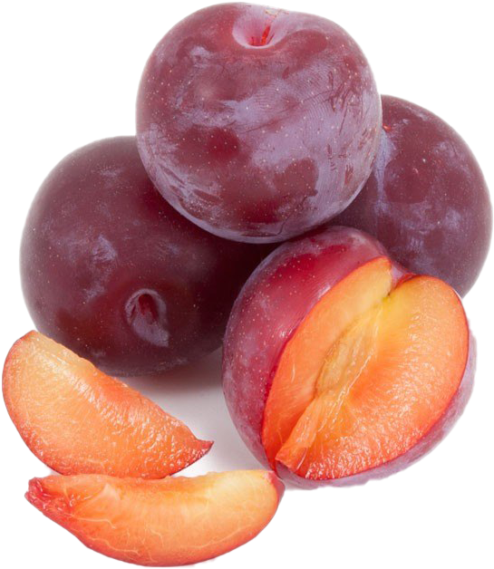 Fresh Plumsand Slices.png PNG Image