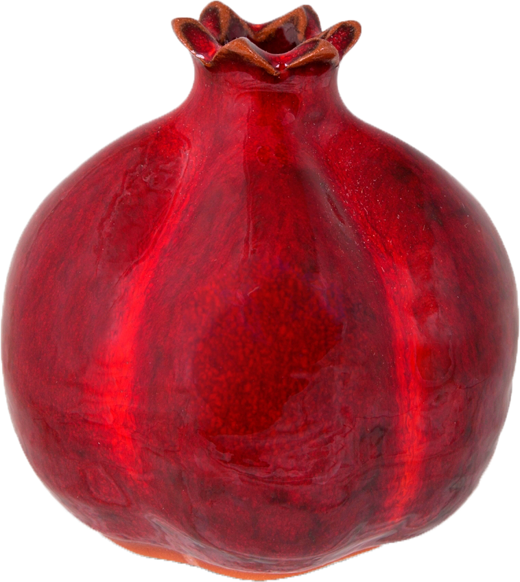 Fresh Pomegranate Fruit Isolated PNG Image