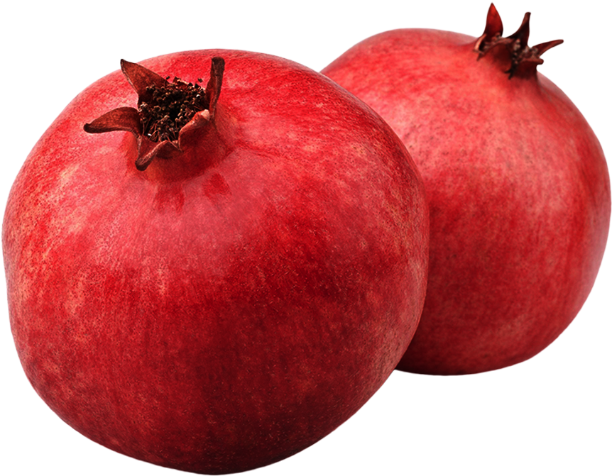 Fresh Pomegranates Isolatedon Transparent Background PNG Image