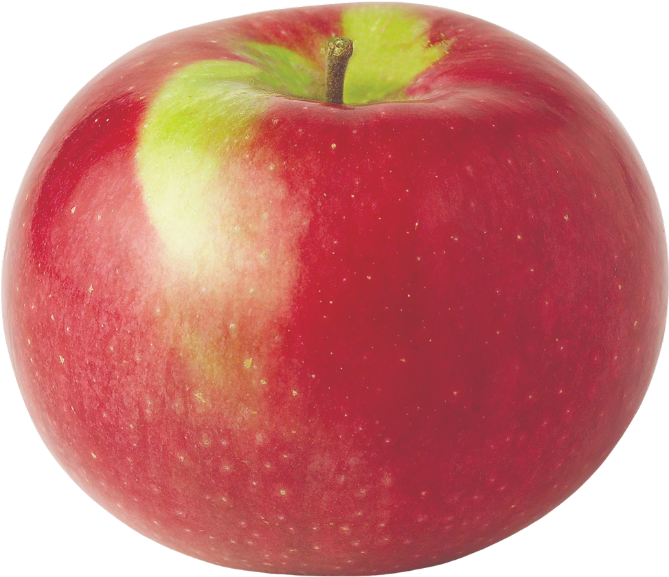 Fresh Red Apple Fruit Isolated PNG Image