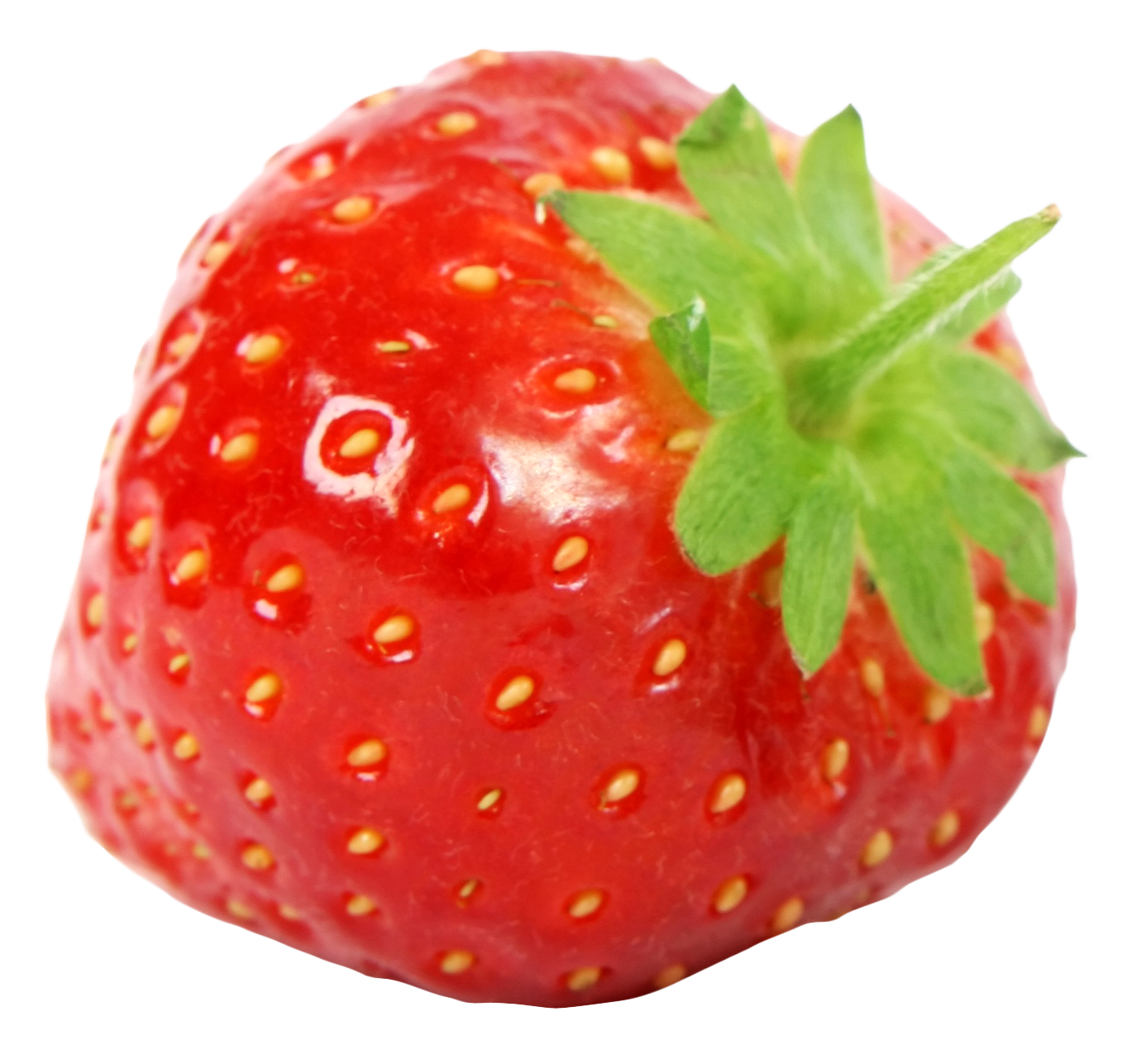 Fresh Strawberry Closeup.png PNG Image