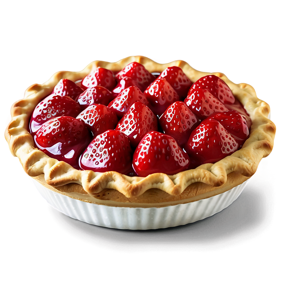 Fresh Strawberry Pie Png Hnn52 PNG Image