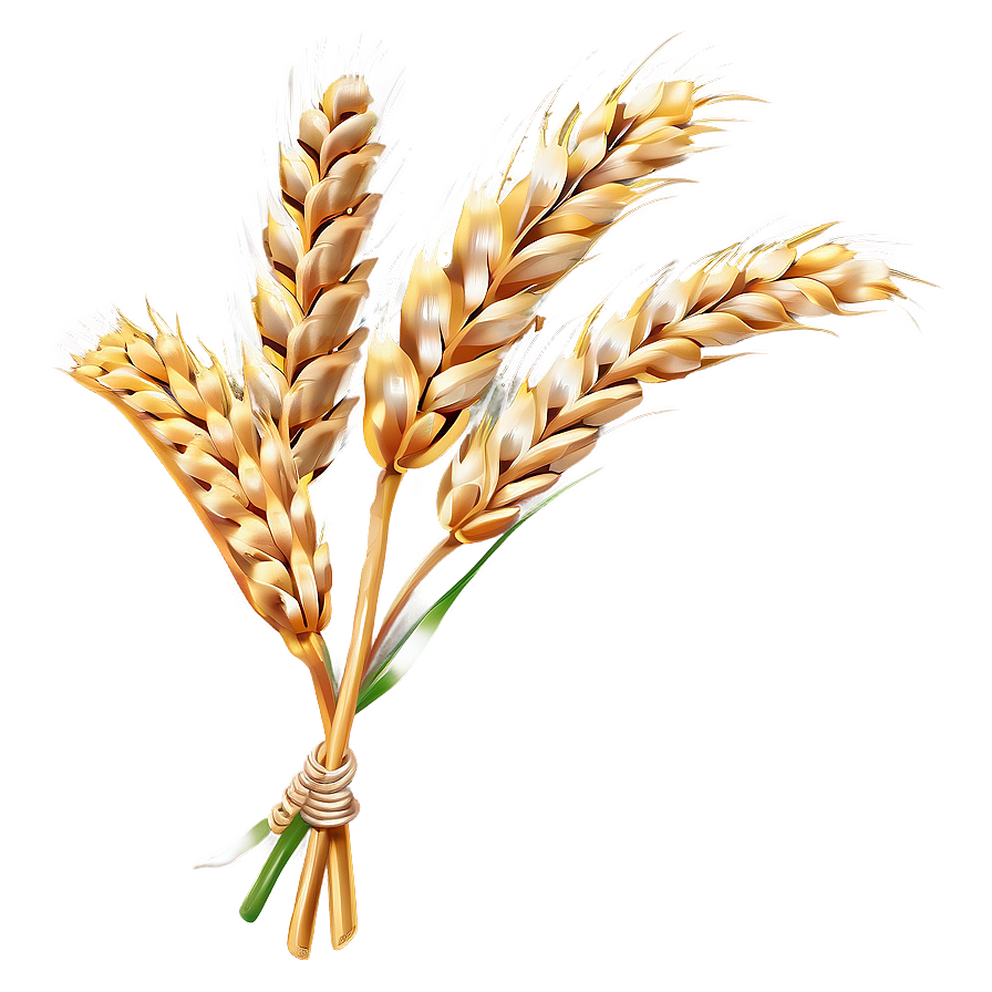 Fresh Wheat Ears Png Eoq PNG Image