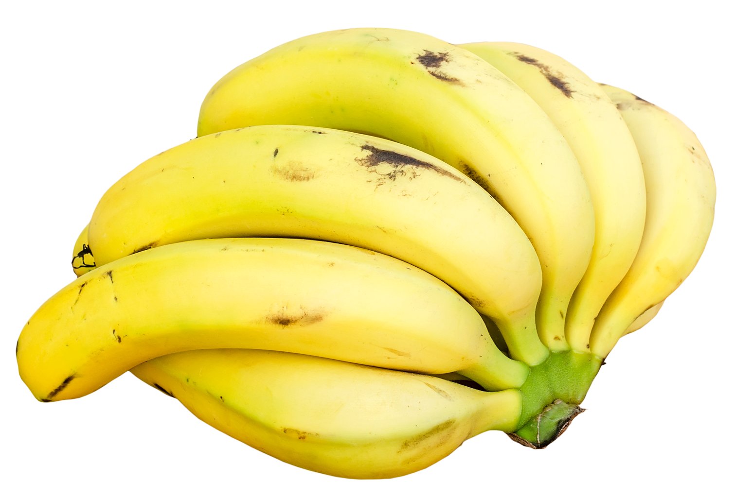 Fresh Yellow Bananas PNG Image