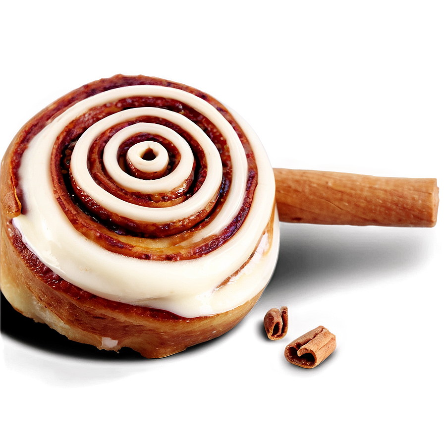 Freshly Baked Cinnamon Roll Png 06122024 PNG Image