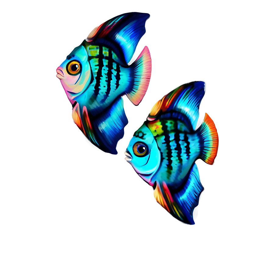 Freshwater Fish Set Png 06132024 PNG Image