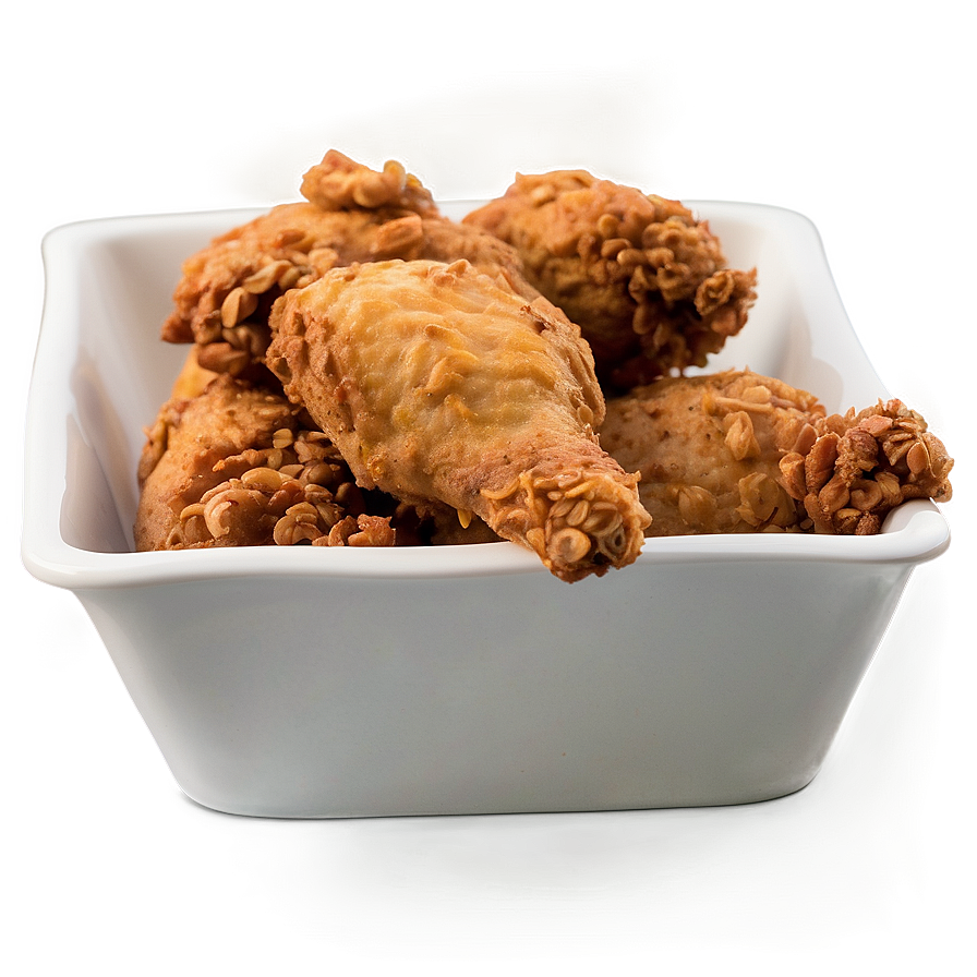 Fried Chicken Platter Png Ykv17 PNG Image