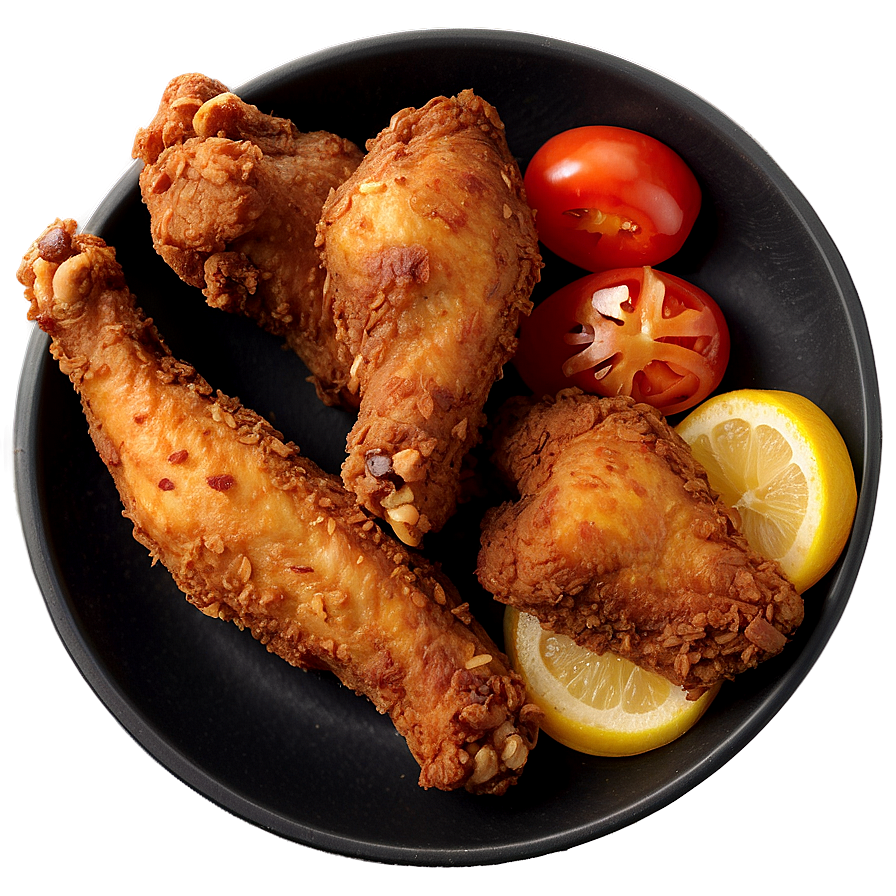 Fried Chicken Wings Png Inv PNG Image