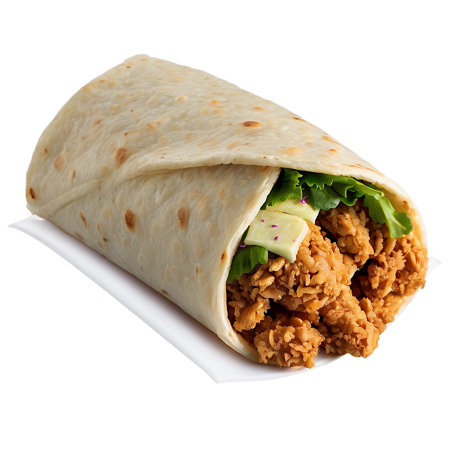 Fried Chicken Wrap Png Fkt31 PNG Image