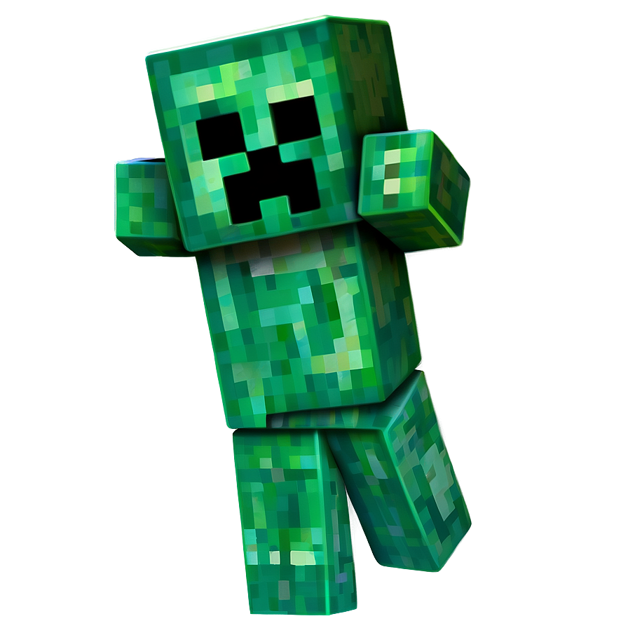 Friendly Creeper Minecraft Png 84 PNG Image