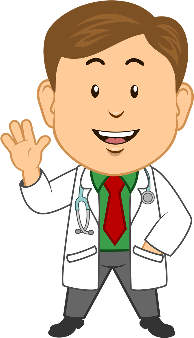 Friendly Doctor Clipart PNG Image