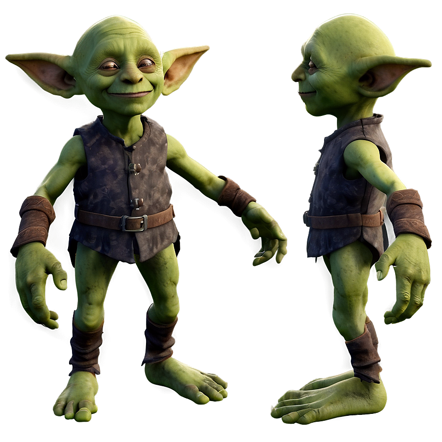 Friendly Goblin Villager Png Gfl PNG Image