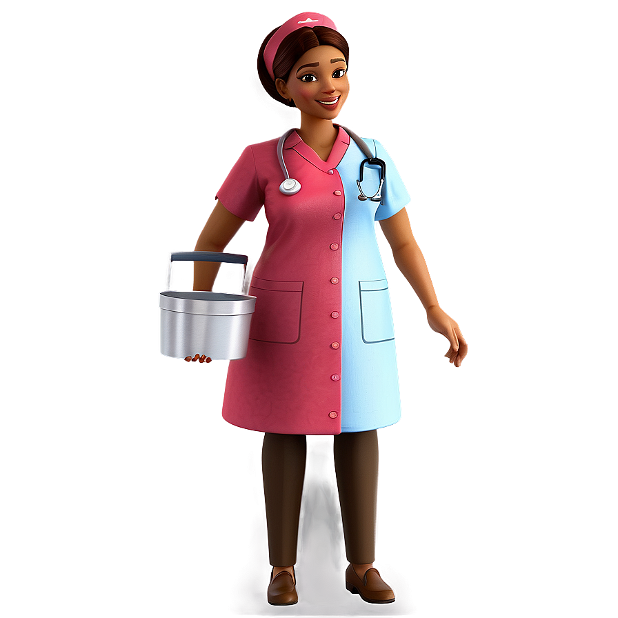 Friendly Nurse Character Png Wan51 PNG Image