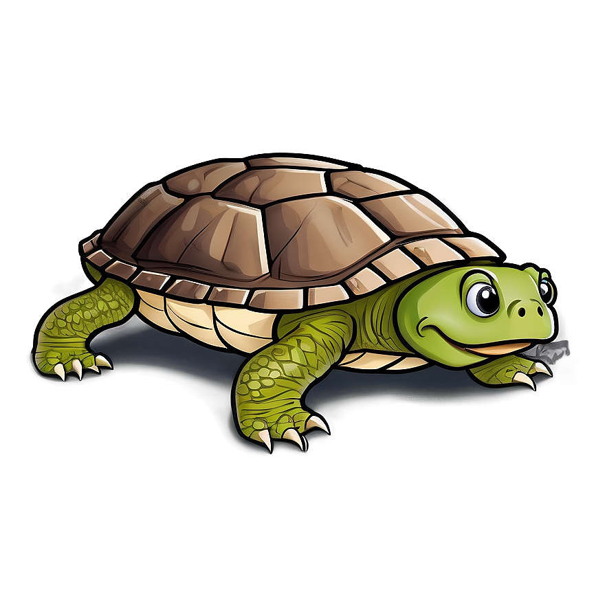 Friendly Snapping Turtle Cartoon Png Eir PNG Image