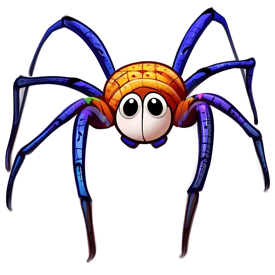 Friendly Spider Cartoon Png Wds73 PNG Image