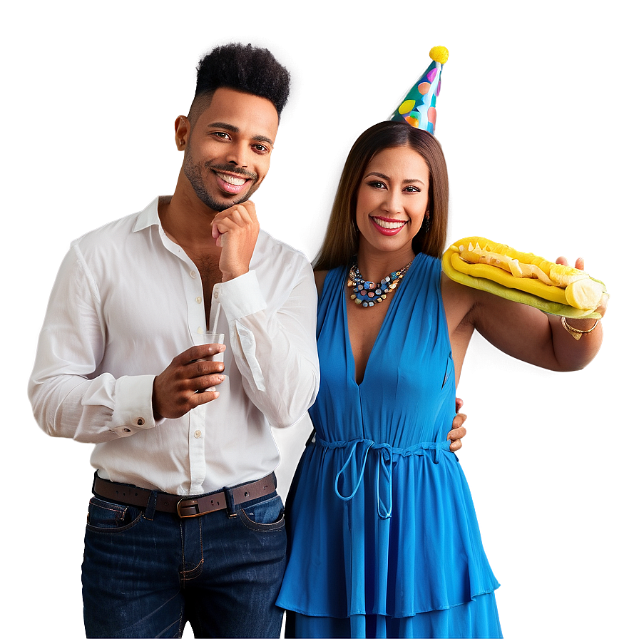 Friends At Party Png Tyf25 PNG Image