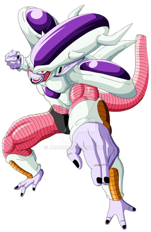 Frieza D B Z Character Pose PNG Image