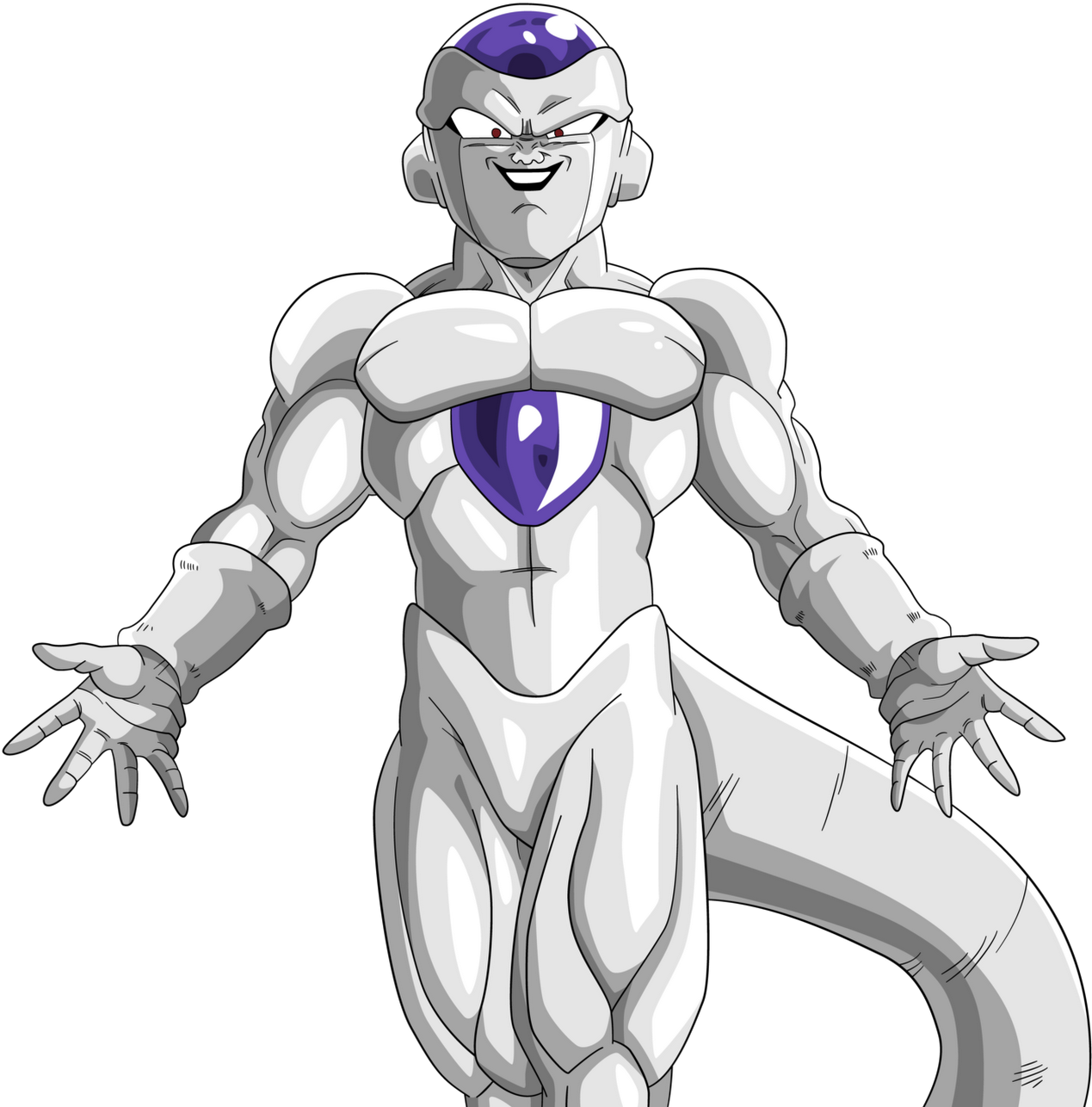 Frieza D B Z Villain Pose PNG Image