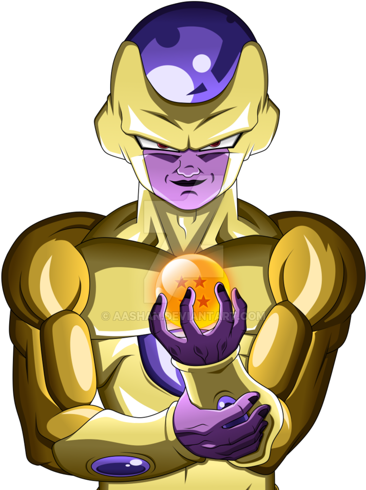 Frieza Holding Dragon Ball PNG Image