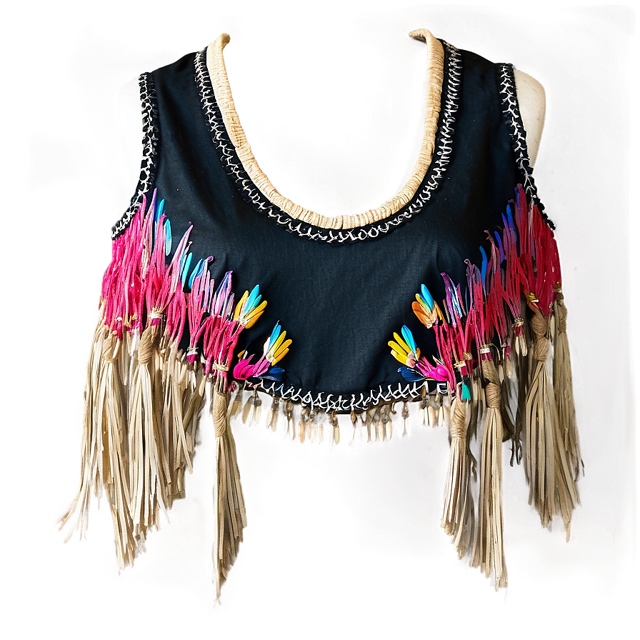 Fringe Crop Top Png Jtu26 PNG Image