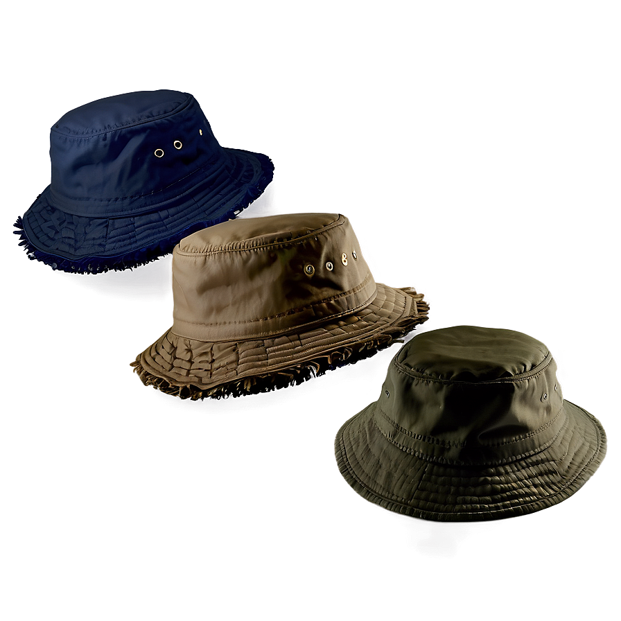 Fringed Bucket Hat Png Pye PNG Image