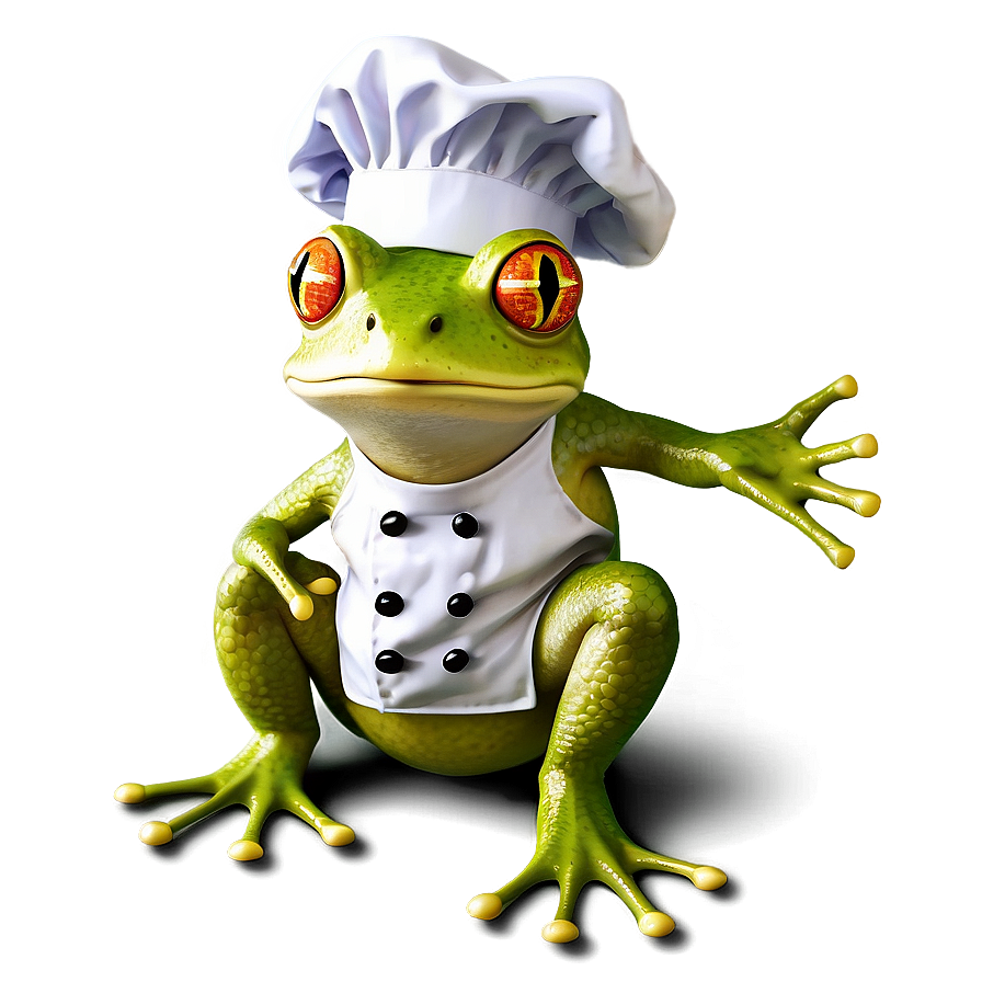 Frog Chef Clipart Png Nrc77 PNG Image