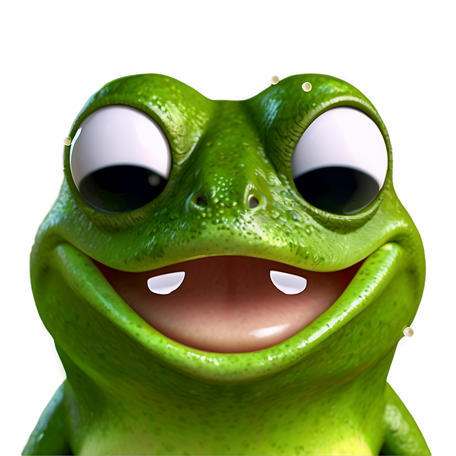 Frog Face Emoji Png 06212024 PNG Image