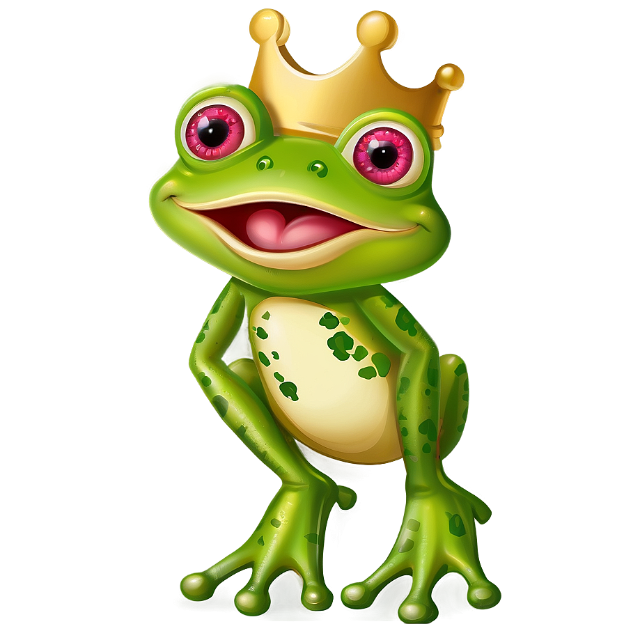 Frog Prince Cartoon Png 06272024 PNG Image