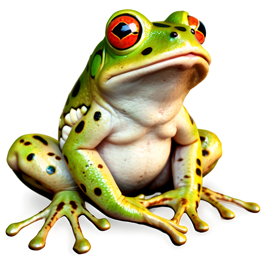 Frog Sitting Clipart Png Tmu34 PNG Image