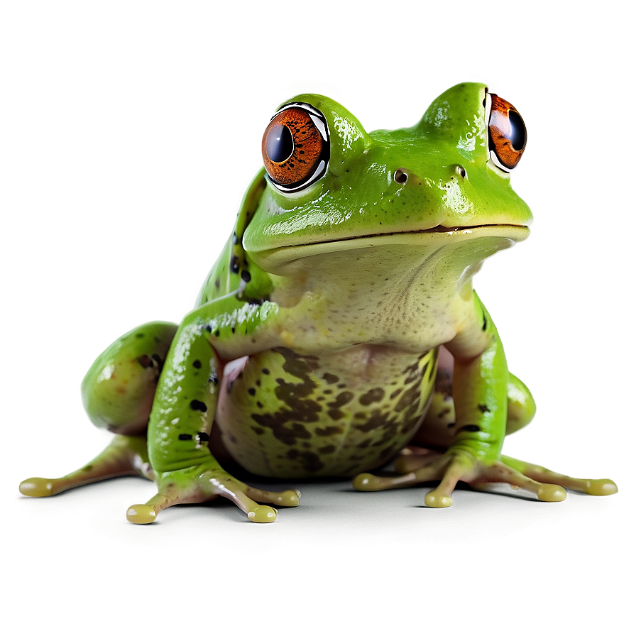 Frog Under Leaf Png Ruc PNG Image