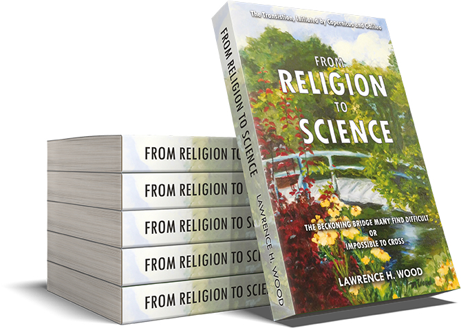 From Religionto Science Book Stack PNG Image