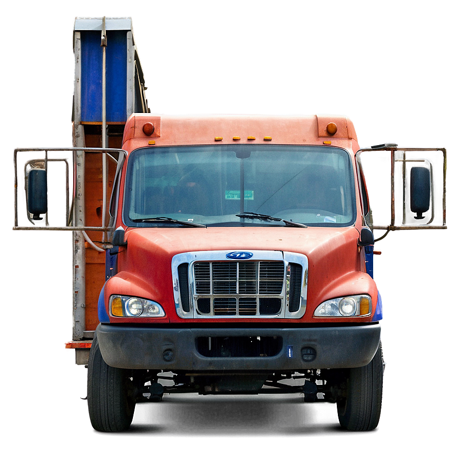 Front View Of Mail Truck Png 10 PNG Image