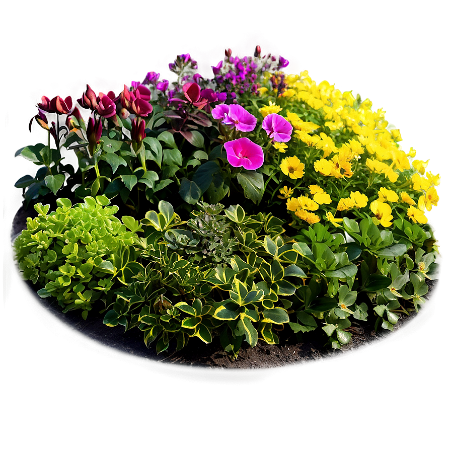 Front Yard Flower Bed Png Bkh PNG Image