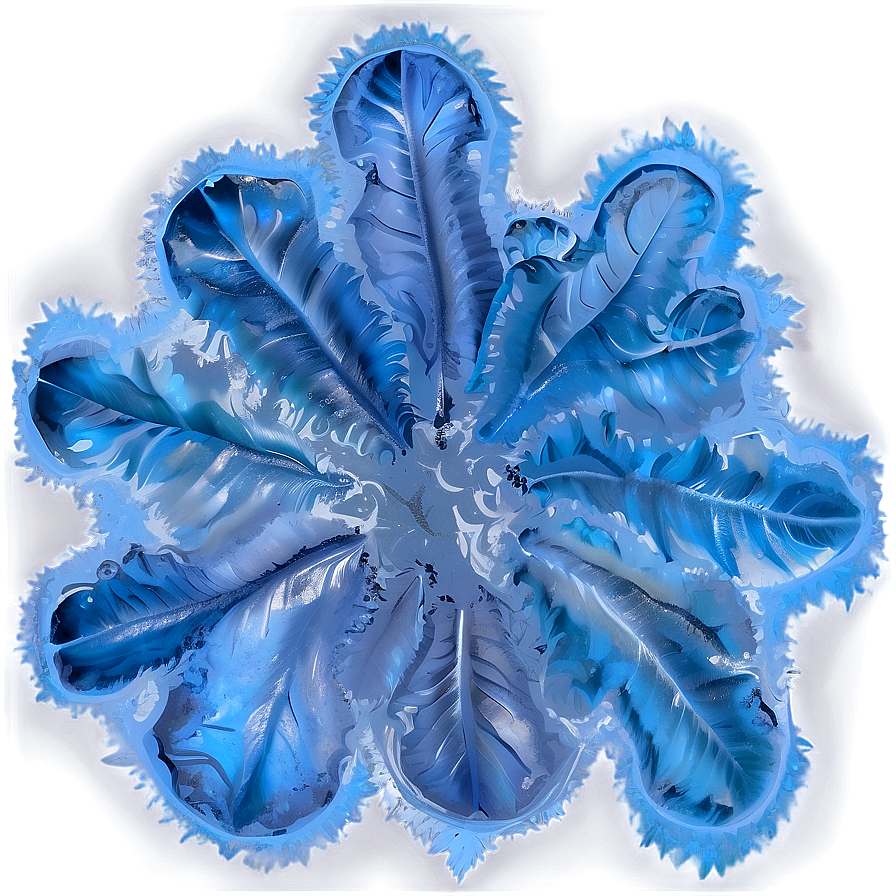 Frost Ice Pattern Png Hup PNG Image