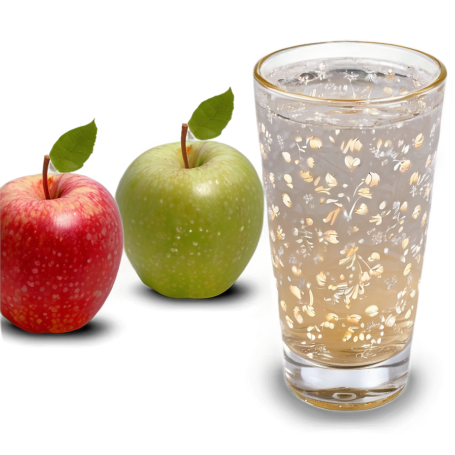 Frosted Apple Juice Glass Png 13 PNG Image